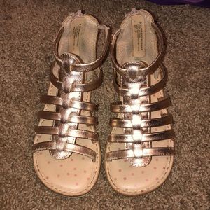 Toddler gladiator sandals
